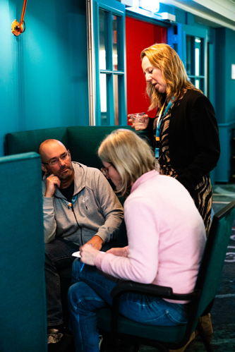 Overleg tijdens een cursus van Medilex Onderwijs